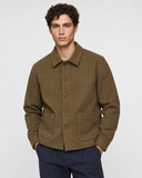 GREEN WOOL JACKET