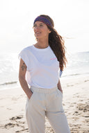 WHITE MADEMOISELLE SOLEIL T-SHIRT