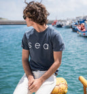 NAVY SEA T-SHIRT