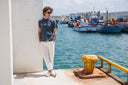 NAVY SEA T-SHIRT
