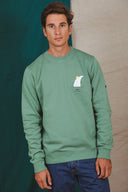 GREEN SHARK SWEATSHIRT