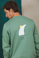 GREEN SHARK SWEATSHIRT