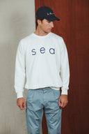 WHITE SEA SWEATSHIRT