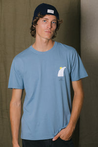 BONNET EN LAINE MARINE