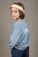 LIGHT GREY BORN IN THE SOUTH KIDS SWEATSHIRT