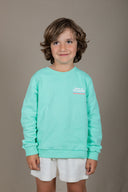 MINT GREEN BORN IN THE SOUTH KIDS SWEATSHIRT