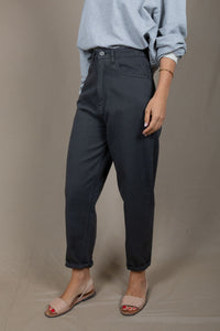 ASPHALT CROPPED FEM TROUSERS
