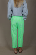 NEON GREEN FLUOR FEM JOGGER LONG