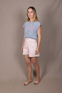 LIGHT GREY SEA SOLEIL T-SHIRT
