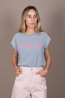 LIGHT GREY SEA SOLEIL T-SHIRT