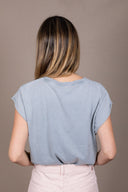 LIGHT GREY SEA SOLEIL T-SHIRT