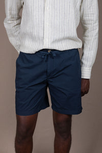 NAVY ULTRALIGHT JOGGER SHORT