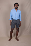 ASPHALT JOGGER LINEN SHORT