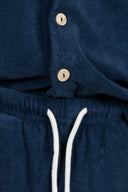 NAVY SAMMY KIDS TOWEL SHORT