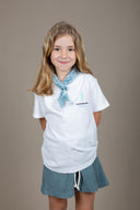 WHITE/MINT GREEN THE GENT KIDS T-SHIRT