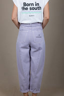 LILAC CROPPED FEM TROUSERS