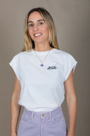 WHITE BORN IN THE SOUTH SOLEIL T-SHIRT