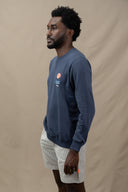 WASHED NAVY LA COTE SWEATSHIRT