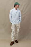 LILY STRIPES MAO SHIRT
