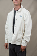 OFFWHITE DENIM BORN IN THE SOUTH WORKER JACKET