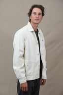 OFFWHITE DENIM BORN IN THE SOUTH WORKER JACKET