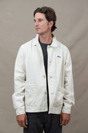 OFFWHITE DENIM BORN IN THE SOUTH WORKER JACKET