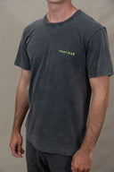 ASPHALT/GREEN MONSIEUR T-SHIRT