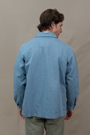 DEEP BLUE PATCH WORKER JACKET