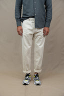 WHITE HYBRID JEANS