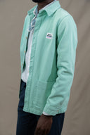 MINT GREEN PATCH WORKER JACKET