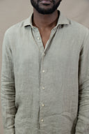 KAKI SPORT LINEN SHIRT