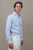 SOFT BLUE MONSIEUR SHIRT