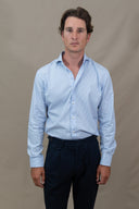 BLUE STRIPES MONSIEUR SHIRT