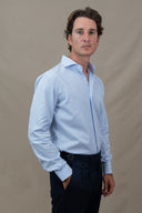 BLUE STRIPES MONSIEUR SHIRT