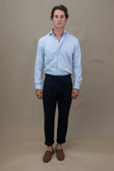 NAVY MONSIEUR TROUSERS