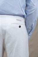 WHITE MONSIEUR TROUSERS