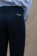NAVY MONSIEUR TROUSERS