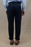 NAVY MONSIEUR TROUSERS