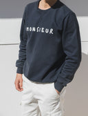 DEEP NAVY MONSIEUR SWEATSHIRT