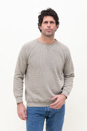 KAKI WAFFLE SWEATSHIRT
