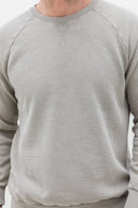 KAKI WAFFLE SWEATSHIRT