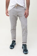 FRENCH STRIPES JOGGER LONG