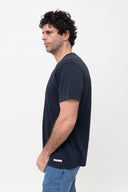 DEEP NAVY MONSIEUR LEVEL T-SHIRT