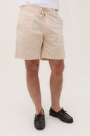 BEIGE CUADRILLE JOGGER SHORT