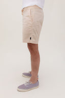 BEIGE CUADRILLE JOGGER SHORT