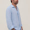 LIGHT BLUE STRIPES SPORT SHIRT