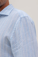 LIGHT BLUE STRIPES SPORT SHIRT