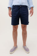 NAVY CUADRILLE JOGGER SHORT