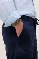NAVY CUADRILLE JOGGER SHORT