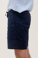 NAVY CUADRILLE JOGGER SHORT